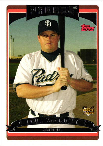 2006 Topps Paul McAnulty