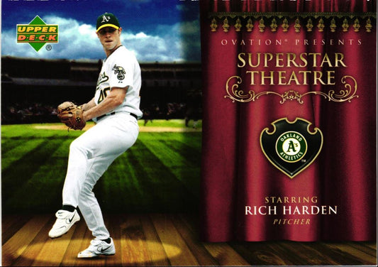 2006 Upper Deck Ovation Superstar Theatre Rich Harden