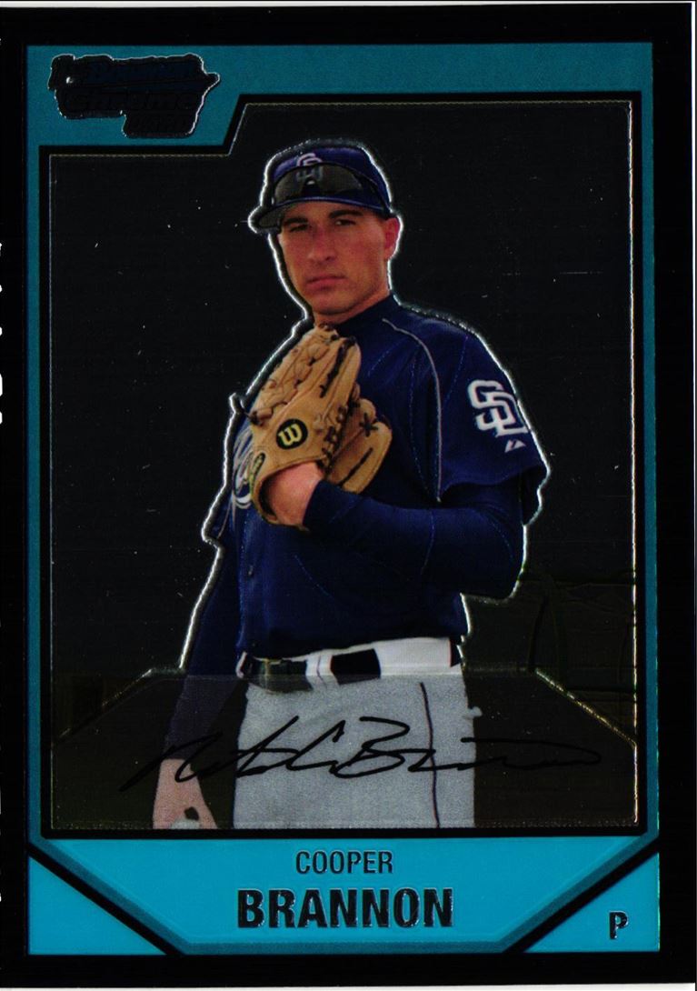 2007 Bowman Chrome Prospects Cooper Brannon