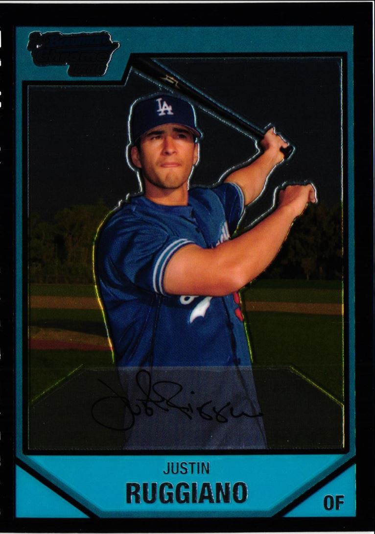 2007 Bowman Chrome Prospects Justin Ruggiano