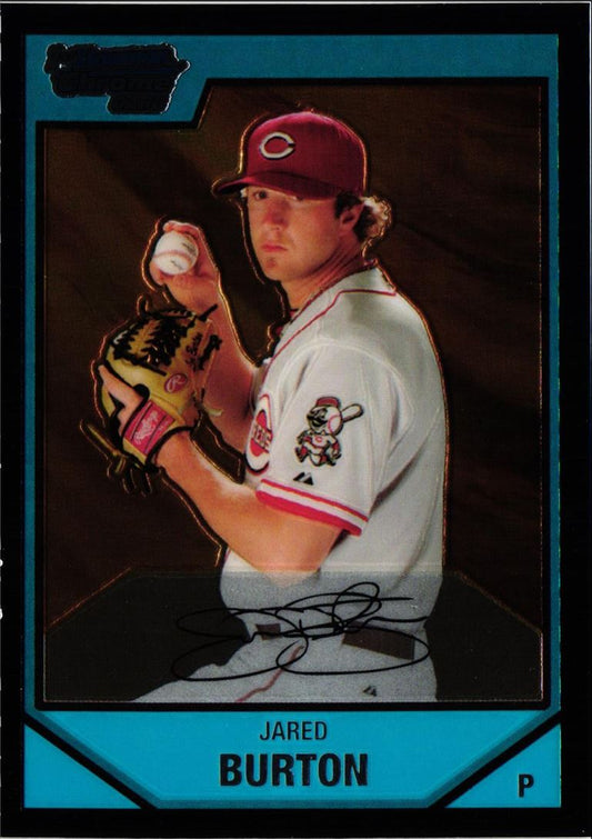 2007 Bowman Chrome Prospects Jared Burton