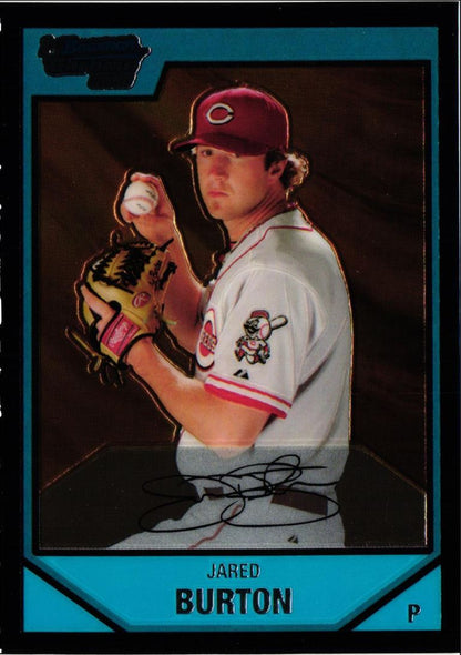 2007 Bowman Chrome Prospects Jared Burton