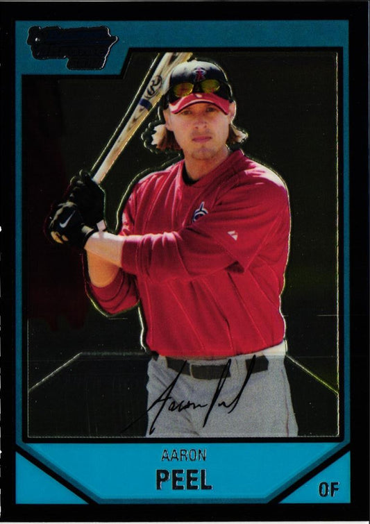 2007 Bowman Chrome Prospects Aaron Peel