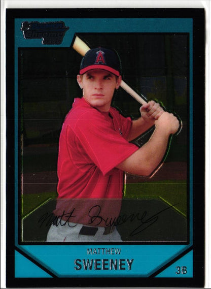 2007 Bowman Chrome Prospects Matthew Sweeney