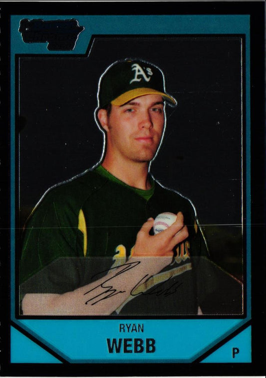 2007 Bowman Chrome Prospects Ryan Webb