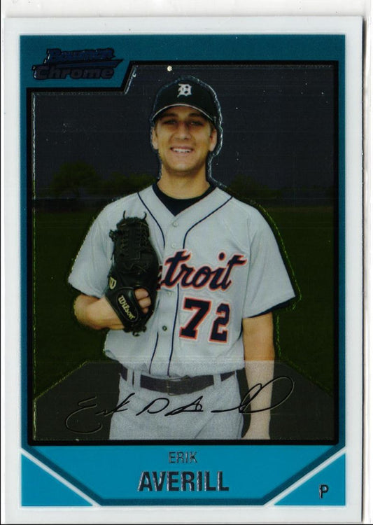 2007 Bowman Chrome Prospects Erik Averill