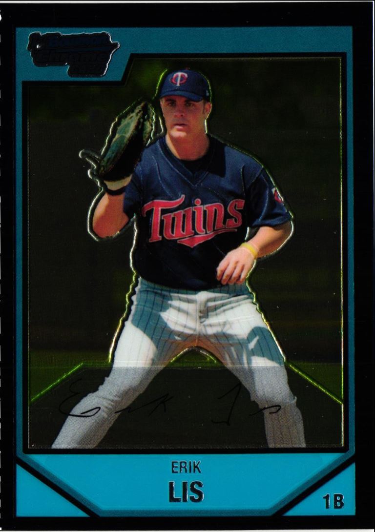 2007 Bowman Chrome Prospects Erik Lis