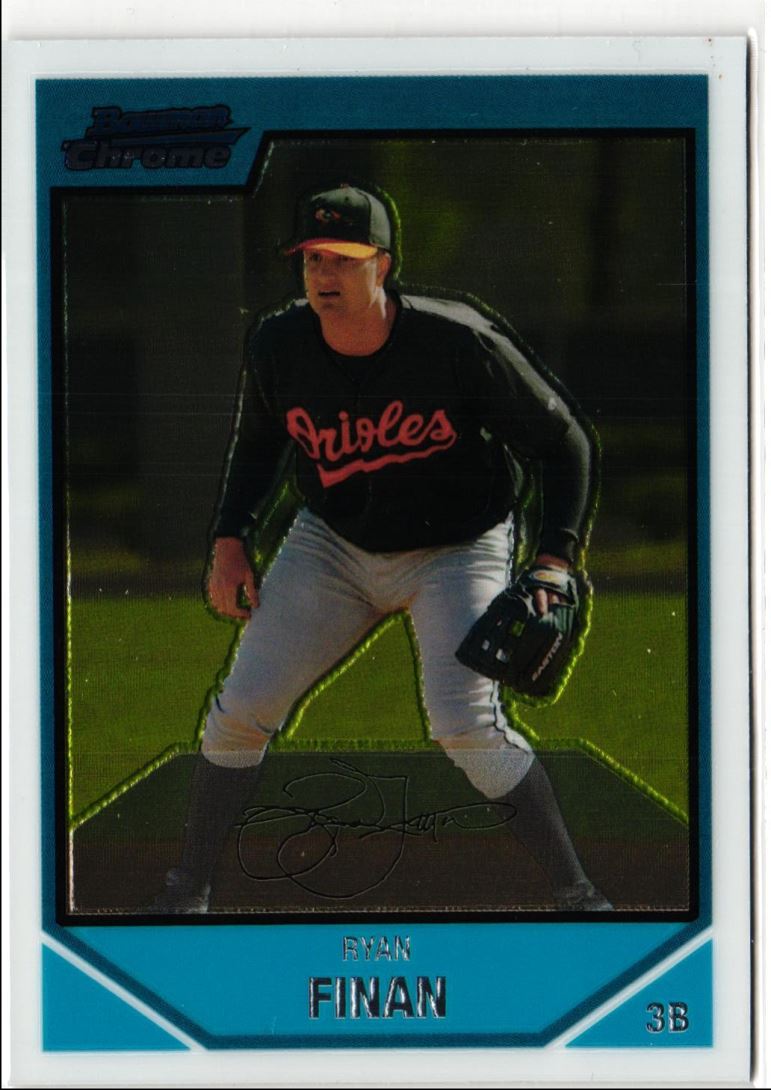 2007 Bowman Chrome Prospects Ryan Finan