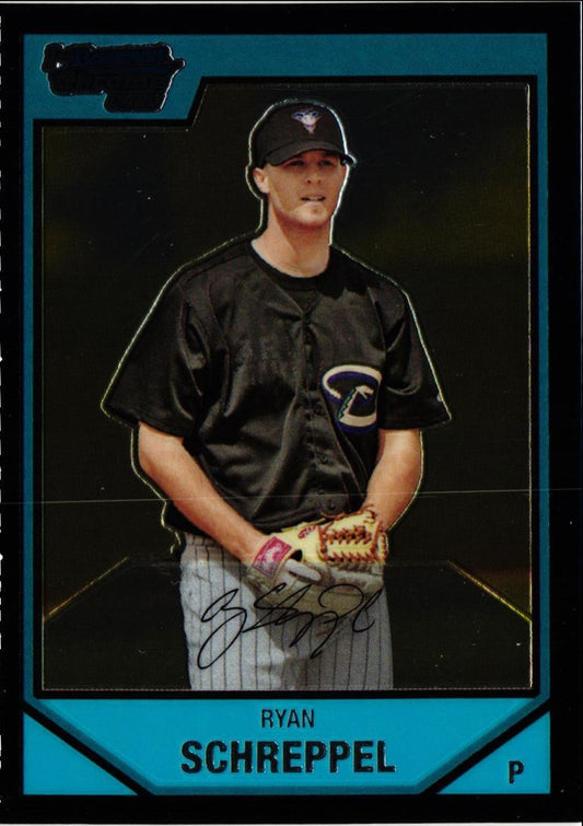 2007 Bowman Chrome Prospects Ryan Schreppel