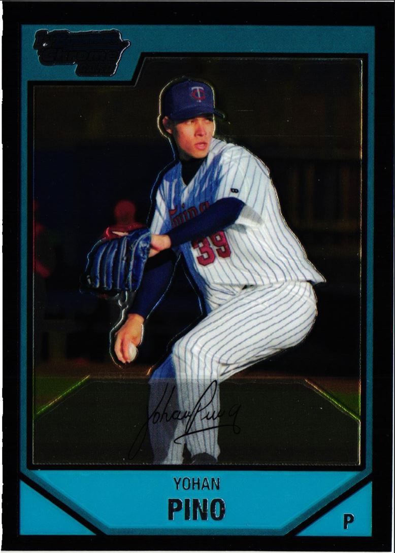 2007 Bowman Chrome Prospects Yohan Pino