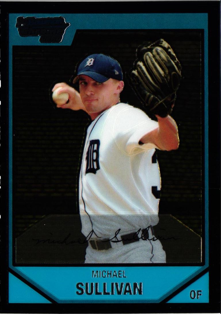 2007 Bowman Chrome Prospects Michael Sullivan