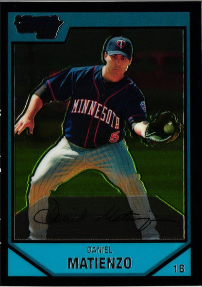 2007 Bowman Chrome Prospects Daniel Matienzo