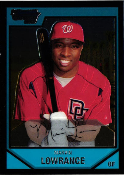 2007 Bowman Chrome Prospects Marvin Lowrance