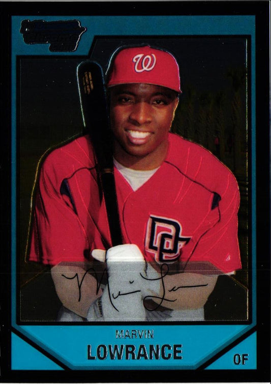 2007 Bowman Chrome Prospects Marvin Lowrance