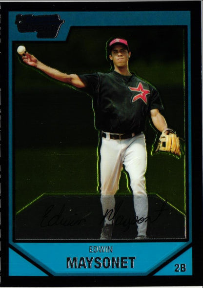 2007 Bowman Chrome Prospects Edwin Maysonet