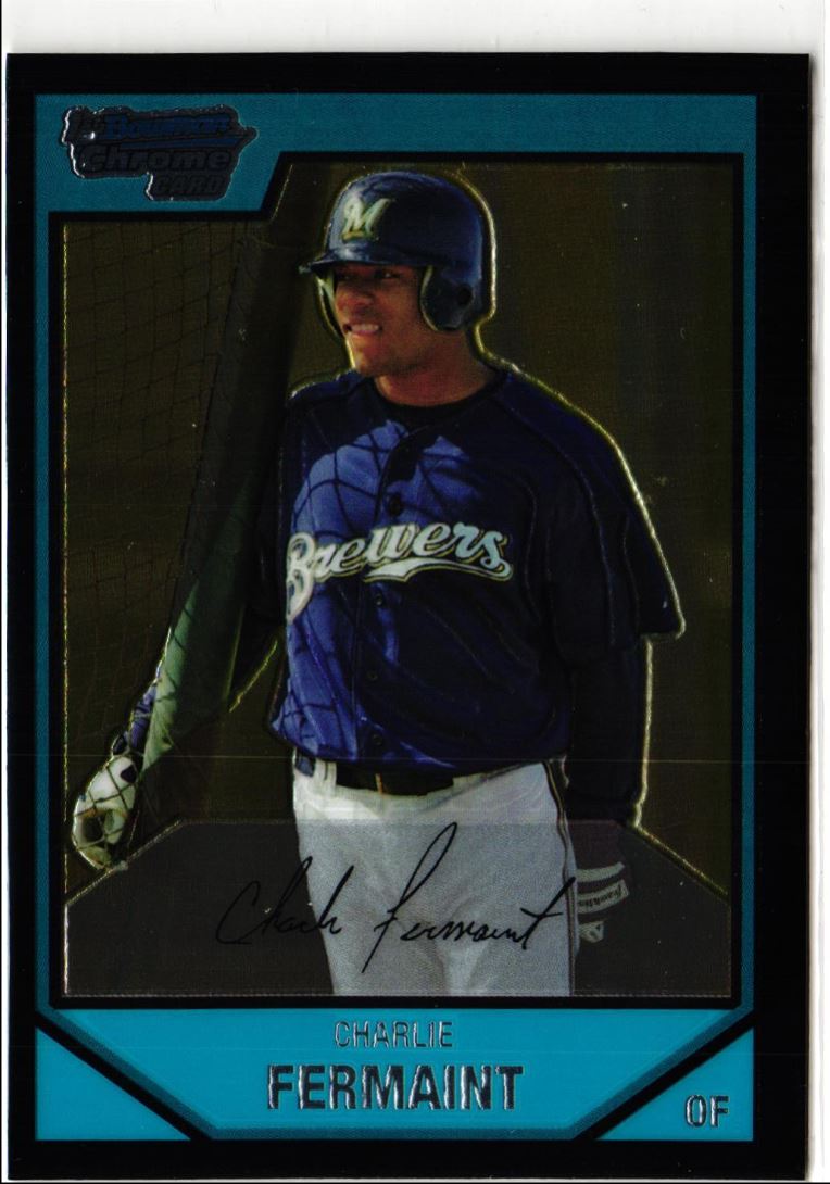 2007 Bowman Chrome Prospects Charlie Fermaint