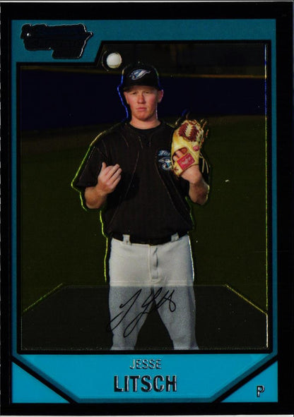 2007 Bowman Chrome Prospects Jesse Litsch