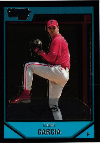 2007 Bowman Chrome Prospects Edgar Garcia