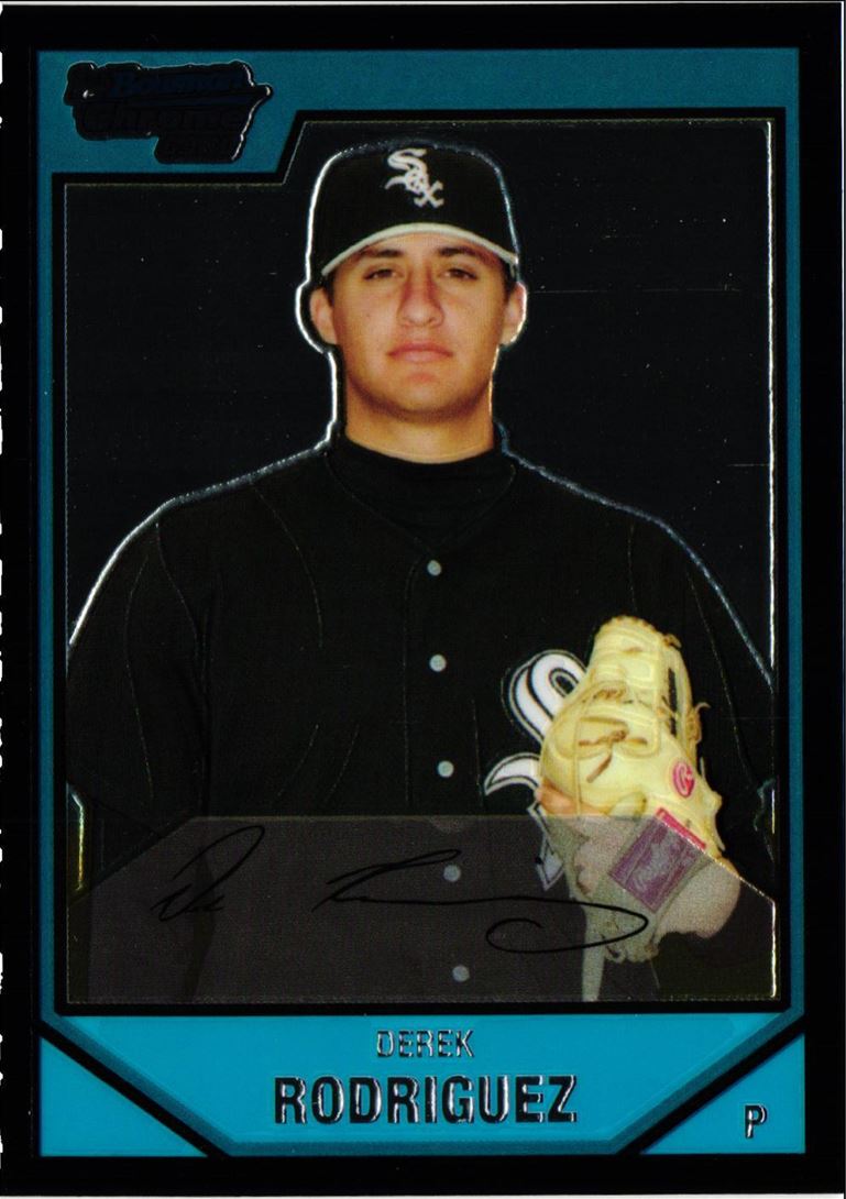 2007 Bowman Chrome Prospects Derek Rodriguez