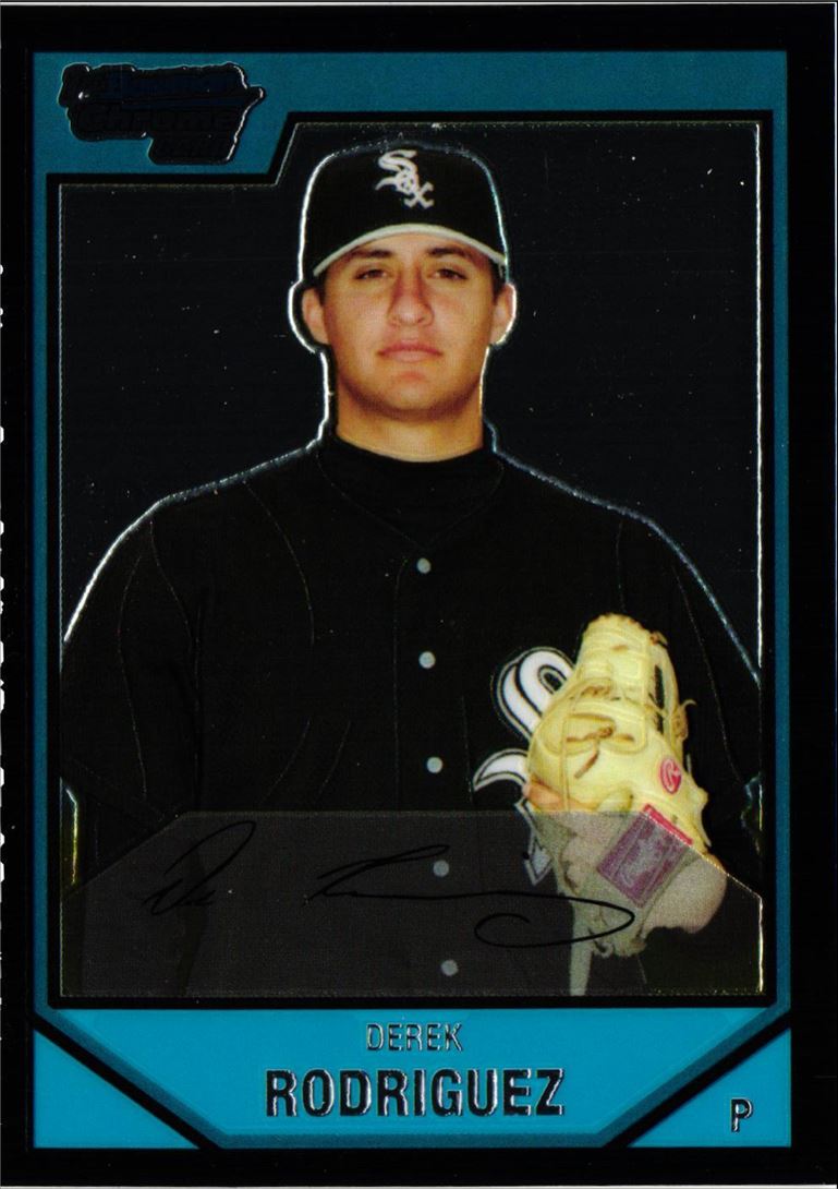 2007 Bowman Chrome Prospects Derek Rodriguez