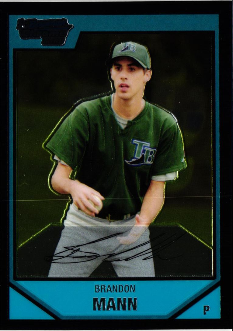 2007 Bowman Chrome Prospects Brandon Mann