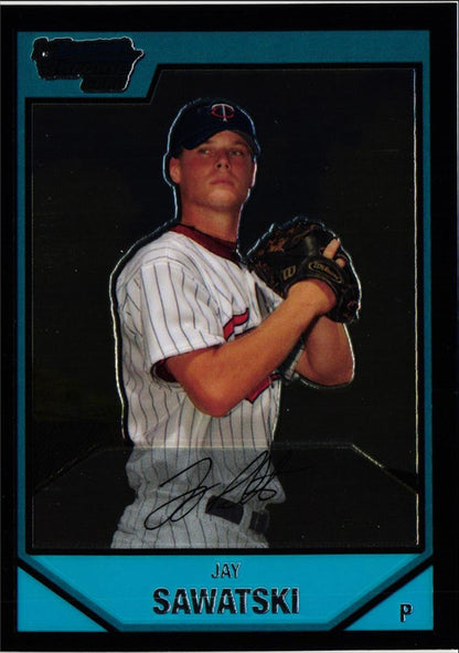 2007 Bowman Chrome Prospects Jay Sawatski