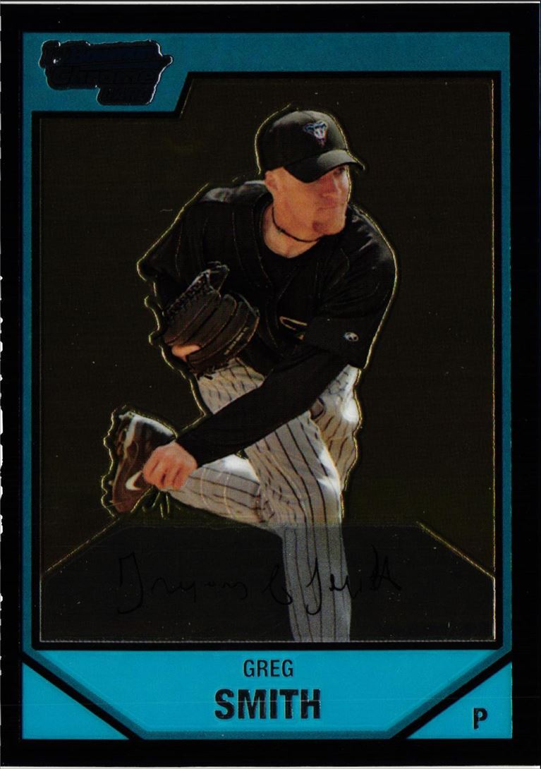 2007 Bowman Chrome Prospects Greg Smith