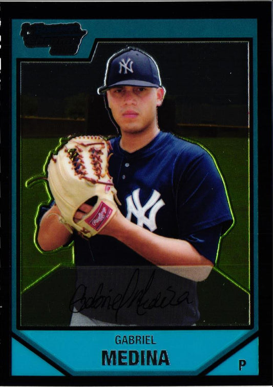 2007 Bowman Chrome Prospects Gabriel Medina