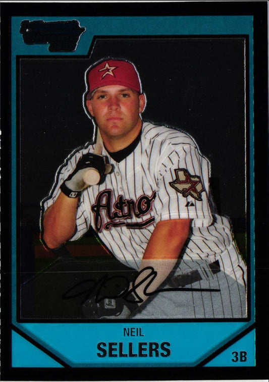 2007 Bowman Chrome Prospects Neil Sellers