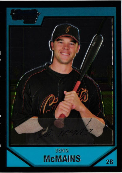 2007 Bowman Chrome Prospects Derin McMains