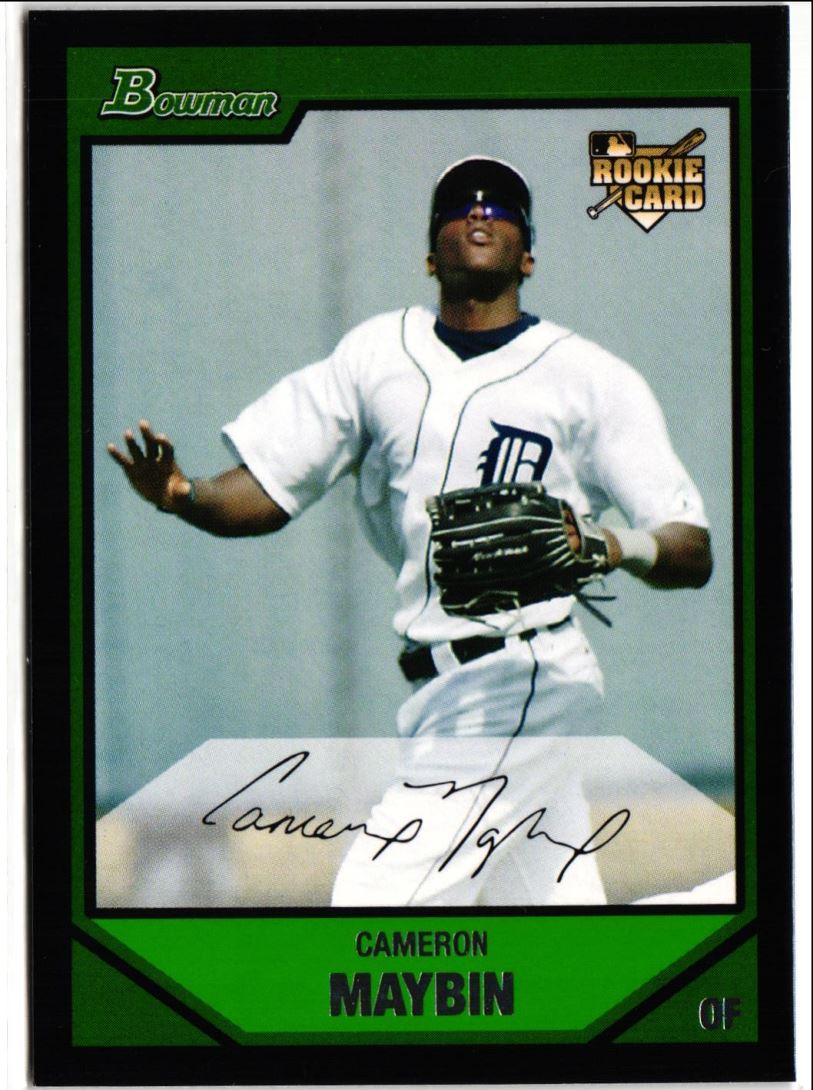 2007 Bowman Draft Picks & Prospects Cameron Maybin