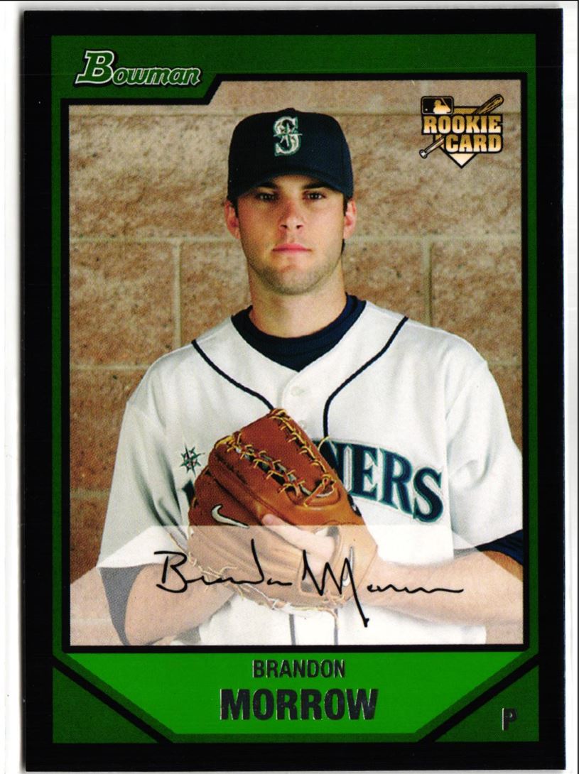 2007 Bowman Draft Picks & Prospects Brandon Morrow