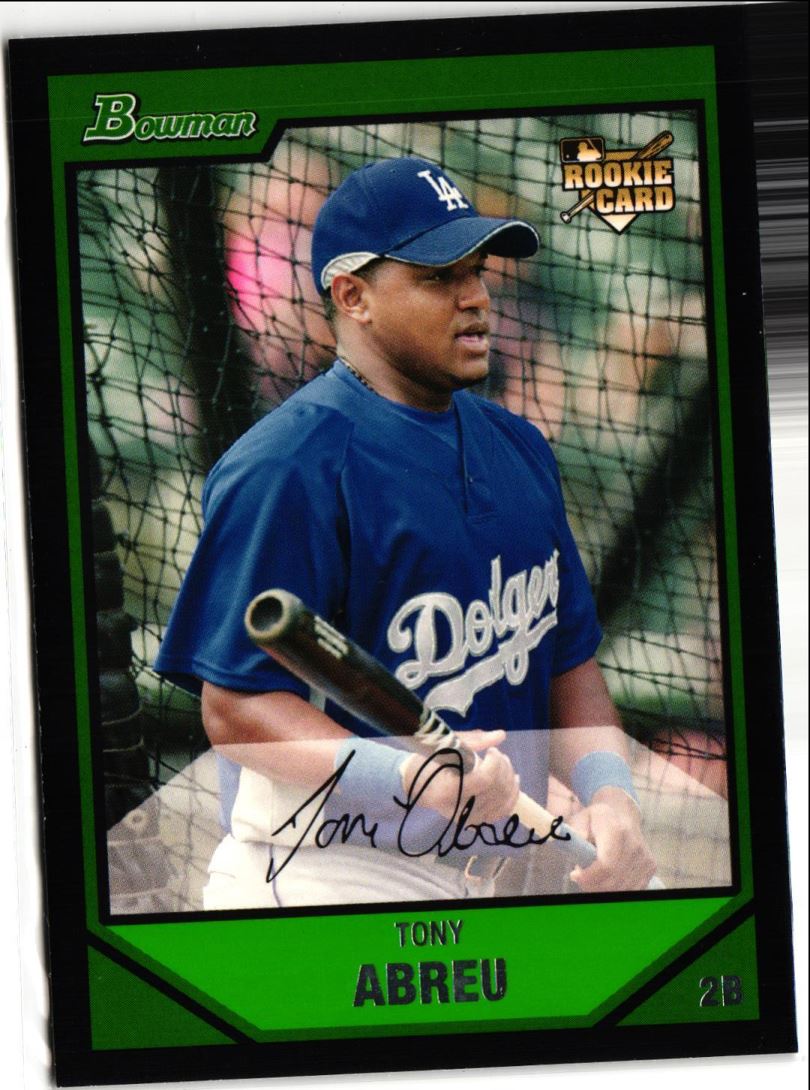 2007 Bowman Draft Picks & Prospects Tony Abreu