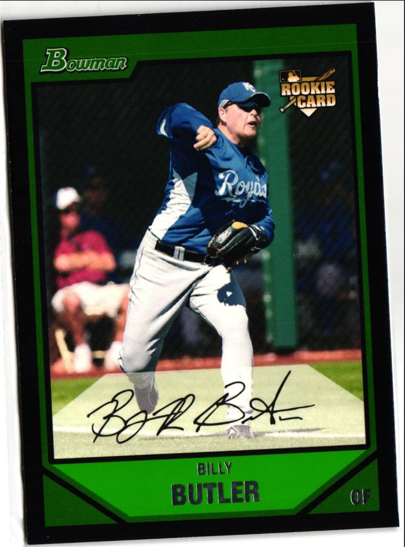 2007 Bowman Draft Picks & Prospects Billy Butler