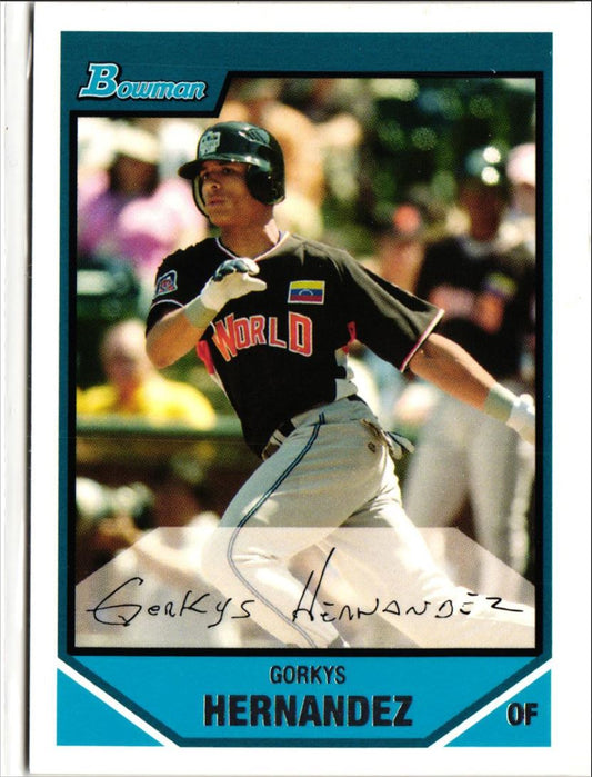 2007 Bowman Draft Picks & Prospects Gorkys Hernandez