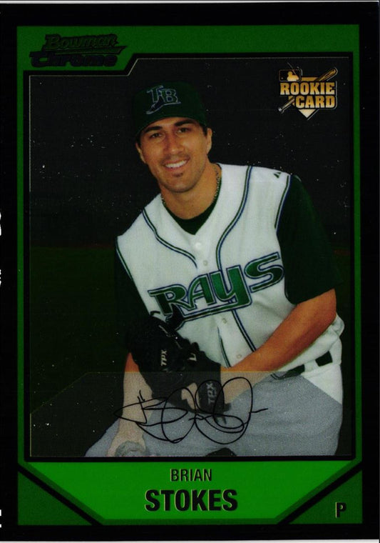 2007 Bowman Draft Picks & Prospects Chrome Brian Stokes