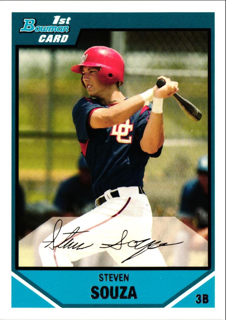 2007 Bowman Draft Picks & Prospects Chrome Steven Souza