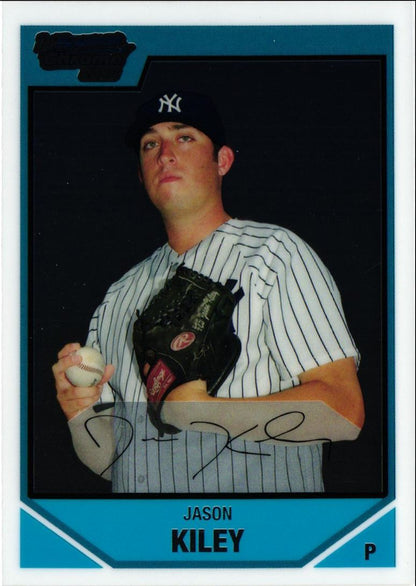 2007 Bowman Draft Picks & Prospects Chrome Jason Kiley