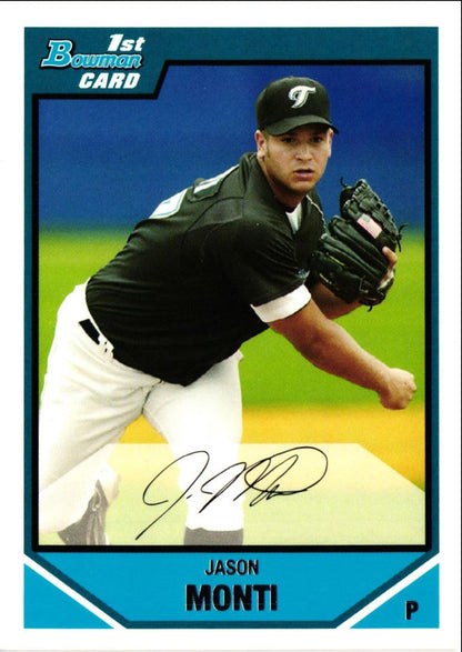 2007 Bowman Draft Picks & Prospects Chrome Jason Monti