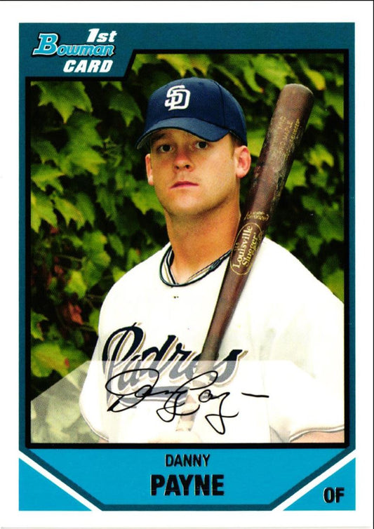 2007 Bowman Draft Picks & Prospects Chrome Danny Payne