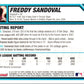 2007 Bowman Draft Picks & Prospects Chrome Freddy Sandoval