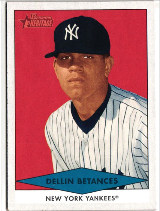 2007 Bowman Heritage Prospects Dellin Betances