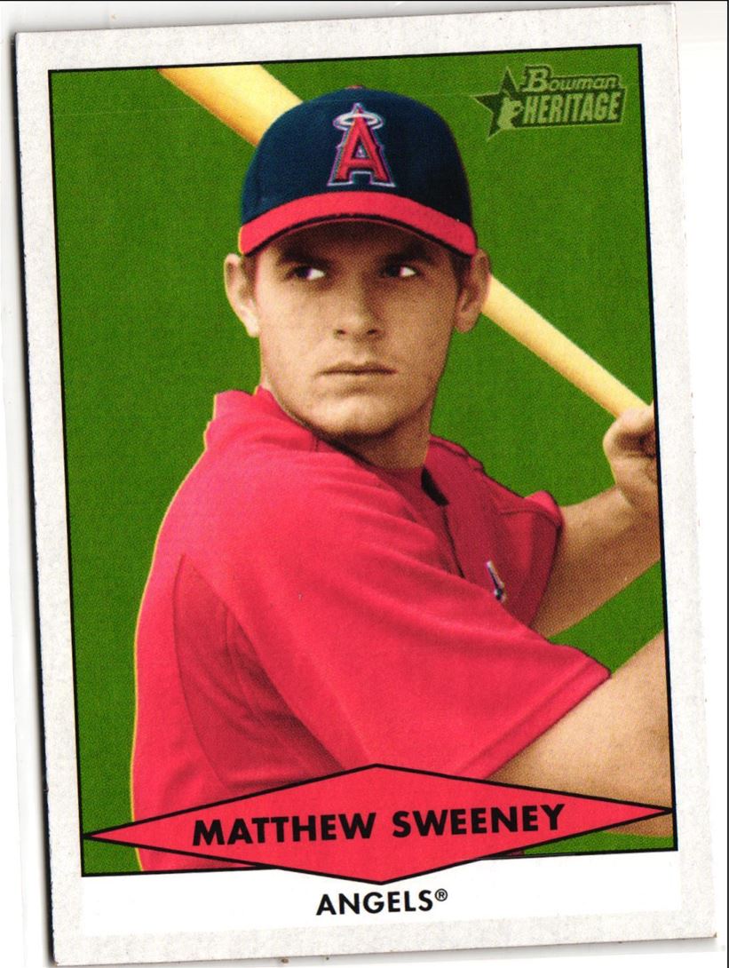 2007 Bowman Heritage Prospects Matthew Sweeney