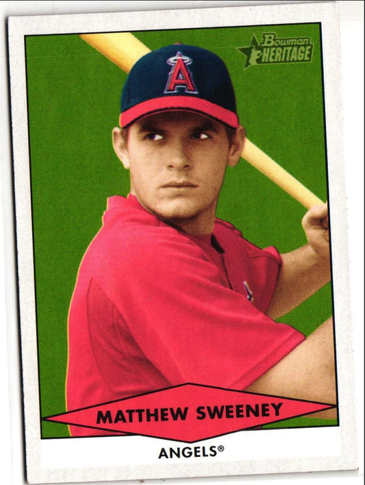 2007 Bowman Heritage Prospects Matthew Sweeney