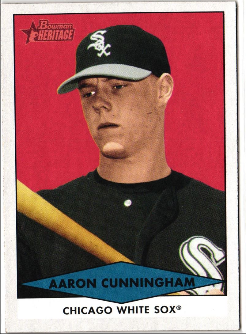 2007 Bowman Heritage Prospects Aaron Cunningham