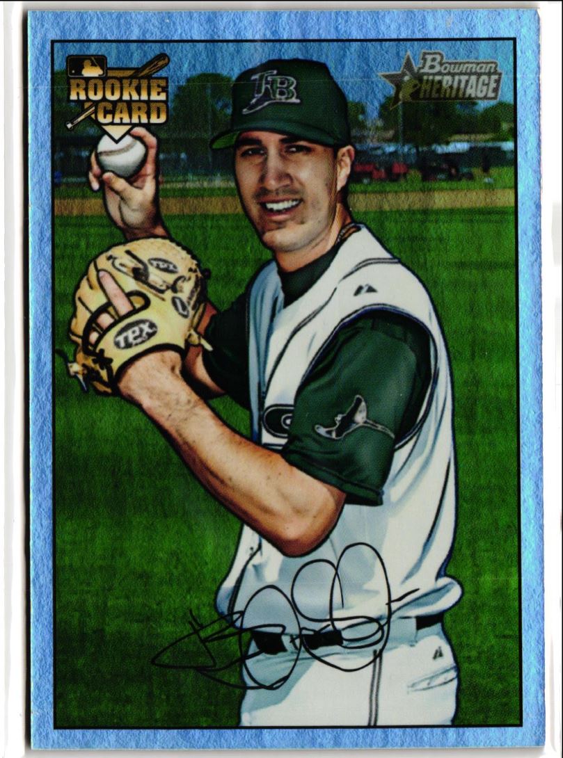 2007 Bowman Heritage Rainbow Foil Brian Stokes