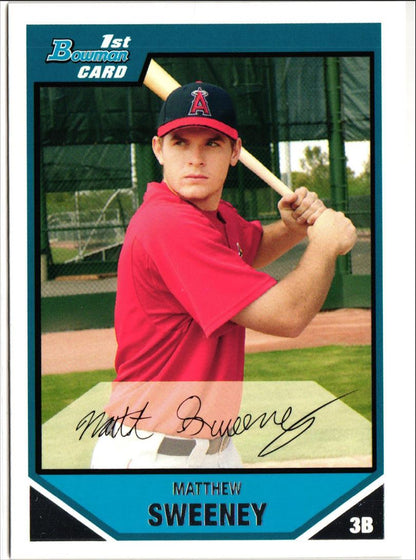 2007 Bowman Prospects Matthew Sweeney