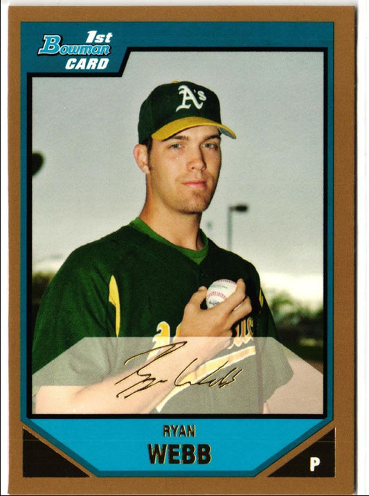 2007 Bowman Prospects Ryan Webb