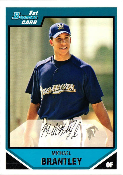 2007 Bowman Prospects Michael Brantley