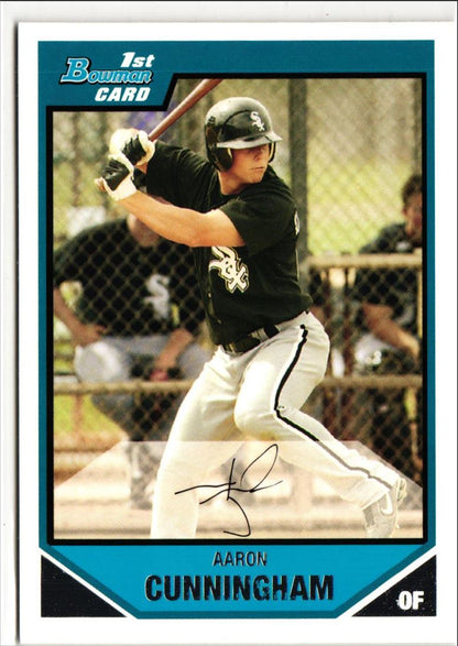 2007 Bowman Prospects Aaron Cunningham